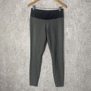 Nike Women Activewear Medium Gray Leggings‎ Dri-Fit Mid Rise 29" Inseam